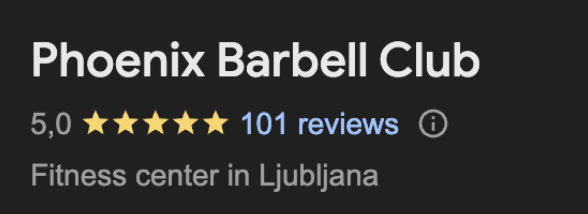 Phoenix Barbell Club - 5.0 stars, 101 reviews