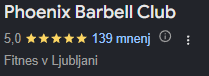 Phoenix Barbell Club - 5.0 stars, 139 reviews